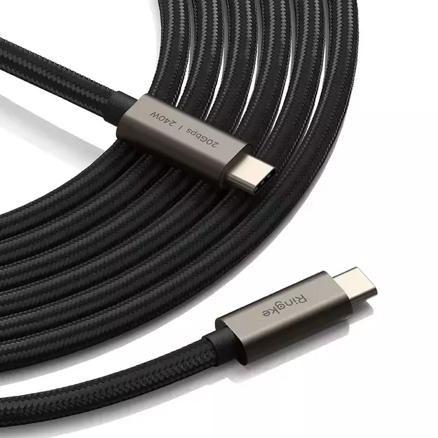 Ringke USB-C 3.2 Gen. PD240W Cable 100cm - Black 2