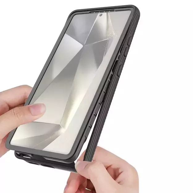 Tech-Protect Defense MagSafe Case for Samsung Galaxy S25 Ultra - Black 1
