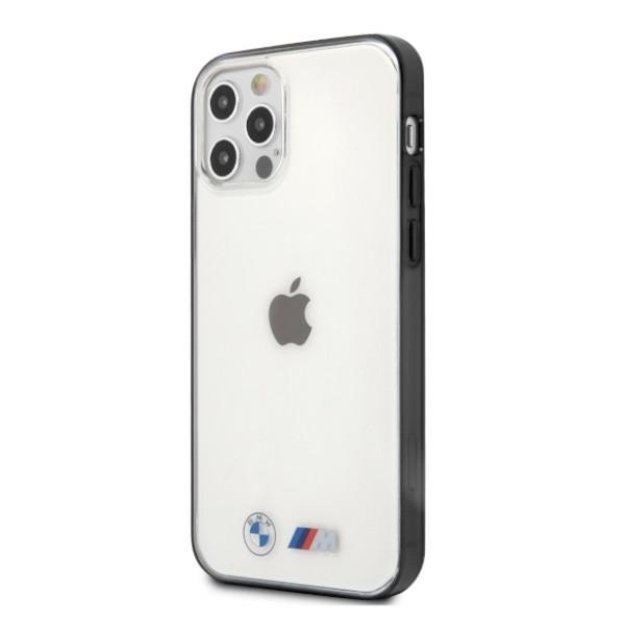 Etui BMW BMHCP12LMBTOK iPhone 12 Pro Max 6,7  transparent hardcase Sandblast 14