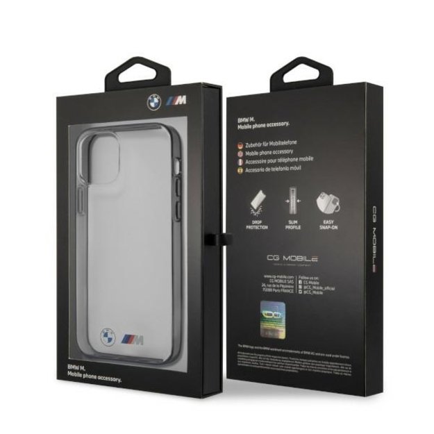 Etui BMW BMHCP12LMBTOK iPhone 12 Pro Max 6,7  transparent hardcase Sandblast 6