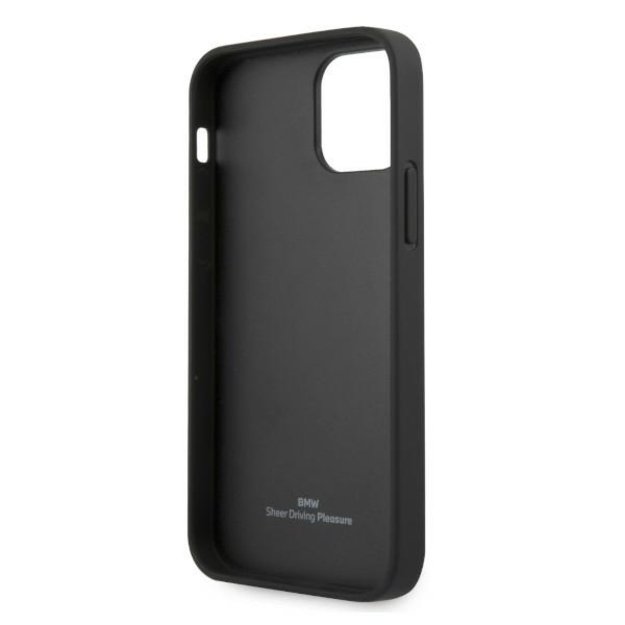 Etui BMW BMHCP12MRSPPR iPhone 12/12 Pro 6,1  czerwony/red hardcase Leather Curve Perforate 6