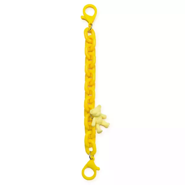 Color Chain (rope) colorful chain phone holder pendant for backpack wallet yellow