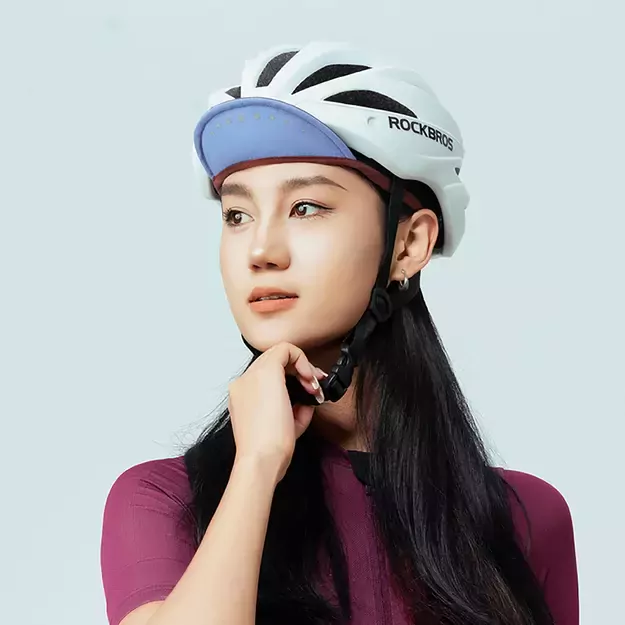 Rockbros Cycling Cap with Helmet Visor - Red 13