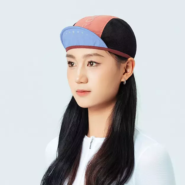 Rockbros Cycling Cap with Helmet Visor - Red 1