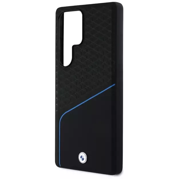 BMW Leather Textured and Smooth MagSafe case for Samsung Galaxy S25 Ultra - black 10