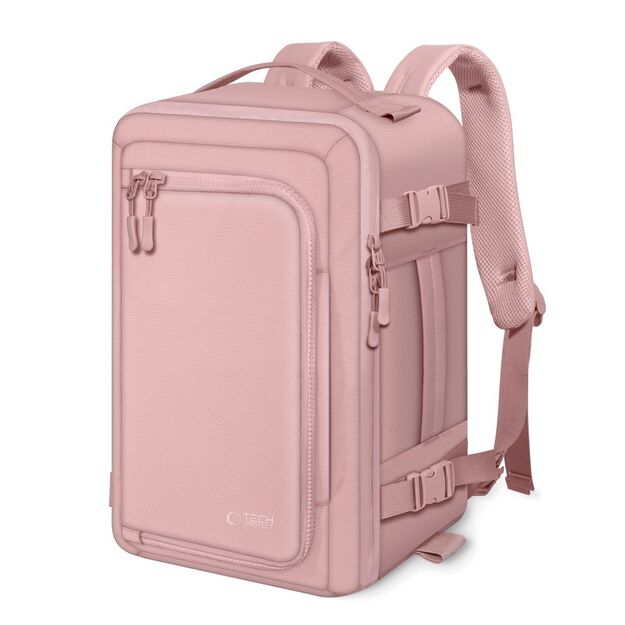 Tech-Protect Defender S50 Backpack for Ryanair &amp  Wizzar, 20L Laptop - Pink