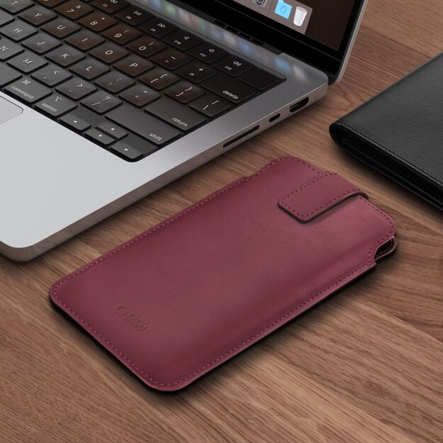 Tech-Protect SM65 case for 6.0-6.9&quot  smartphones - burgundy 3