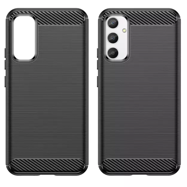 Carbon Case case for Realme 10 Pro flexible silicone carbon cover black 7