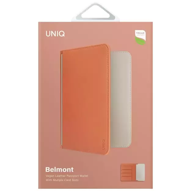 Uniq Belmont RFID Blocking Passport Case - Ivory 5