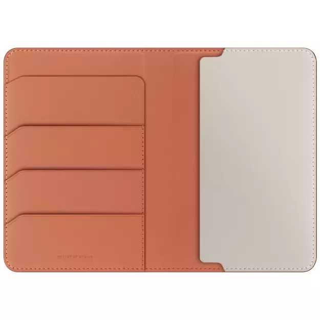 Uniq Belmont RFID Blocking Passport Case - Ivory 1