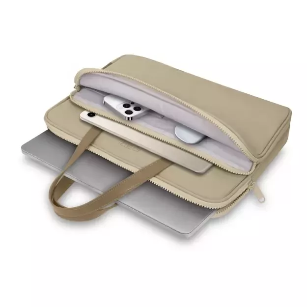 Tech-Protect Carrying Bag for 13-14&quot  Laptop - Beige 2