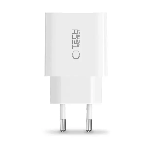 Tech-Protect NC20W wall charger USB-C port - white 9