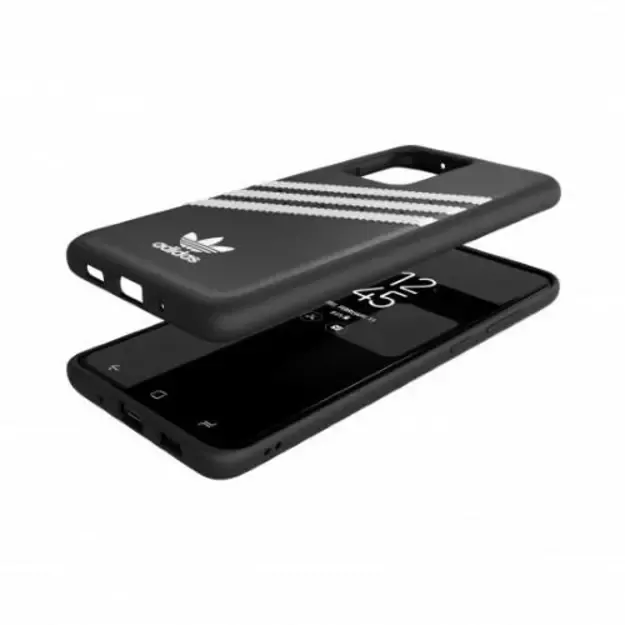 Adidas OR Moudled Case PU for Samsung Galaxy S20 Ultra Black and White 12