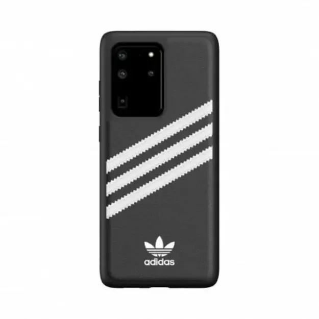 Adidas OR Moudled Case PU for Samsung Galaxy S20 Ultra Black and White 7
