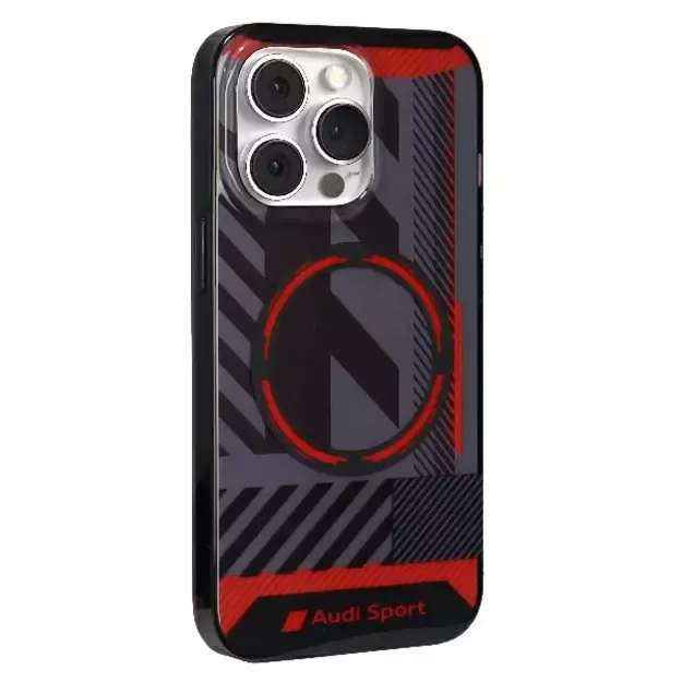 Audi IML Sport MagSafe Case for iPhone 13 Pro Max - Black 8