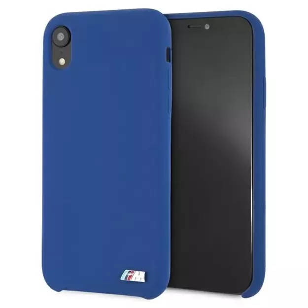 BMW Silicone M Collection iPhone Xr Case - Blue