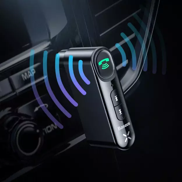 Baseus BSBA-02 (Overseas Edition) Bluetooth AUX transmitter - black 8