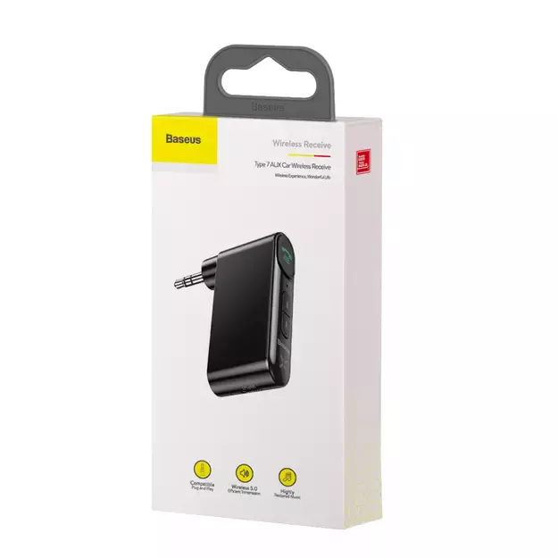 Baseus BSBA-02 (Overseas Edition) Bluetooth AUX transmitter - black 6
