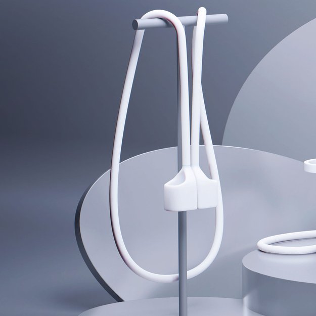 3mk Silicone AirPods Case for AirPods Pro 3 - White 17