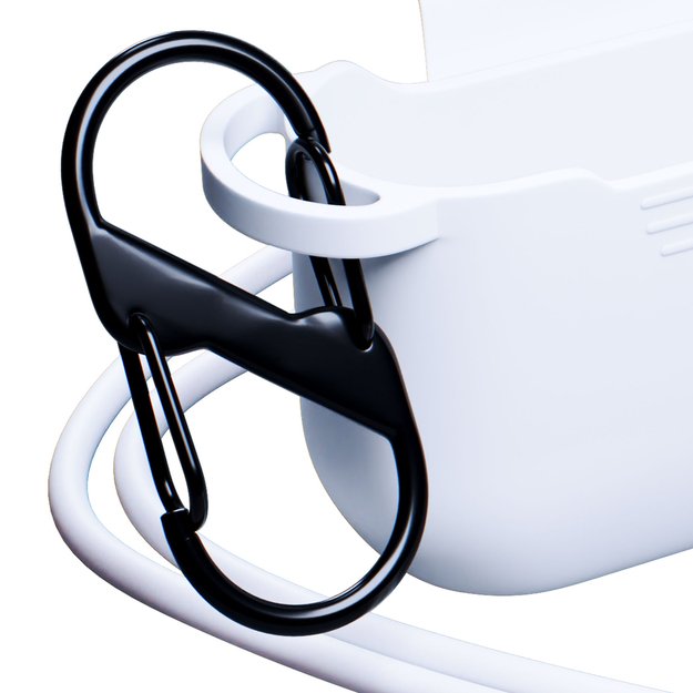 3mk Silicone AirPods Case for AirPods Pro 3 - White 28