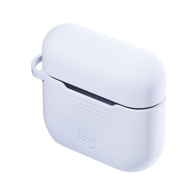3mk Silicone AirPods Case for AirPods Pro 3 - White 26