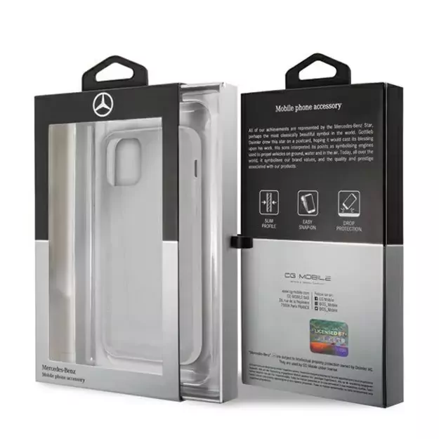 Mercedes MEHCP12SCLCT iPhone 12 mini 5,4  clear hardcase Transparent Line 12