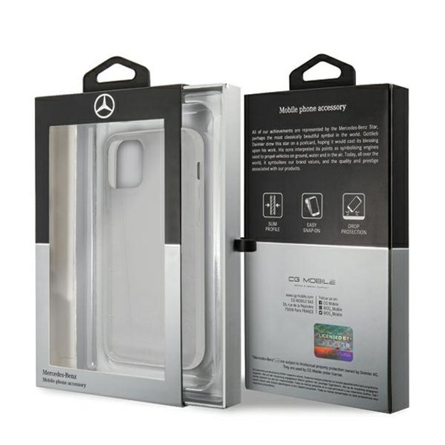 Mercedes MEHCP12SCLCT iPhone 12 mini 5,4  clear hardcase Transparent Line 6