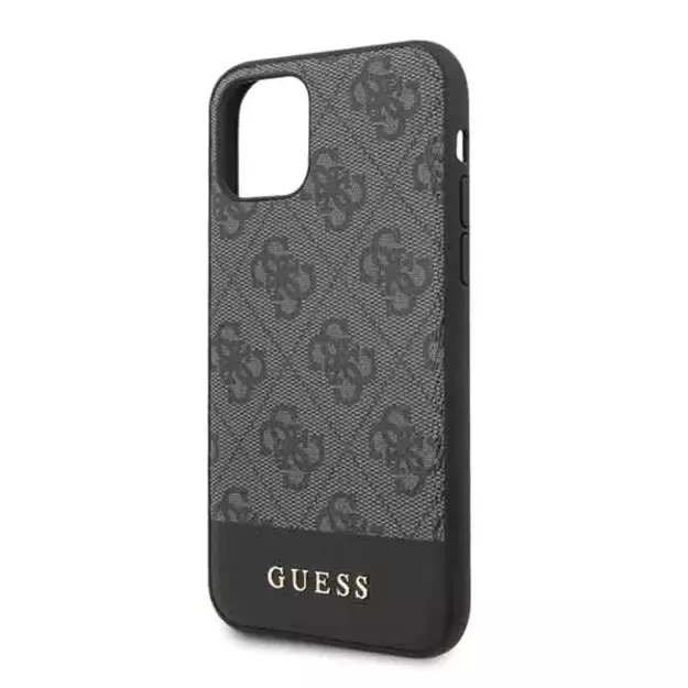 Guess 4G Stripe Collection case for iPhone 11 6.1&quot  / Xr - gray 2