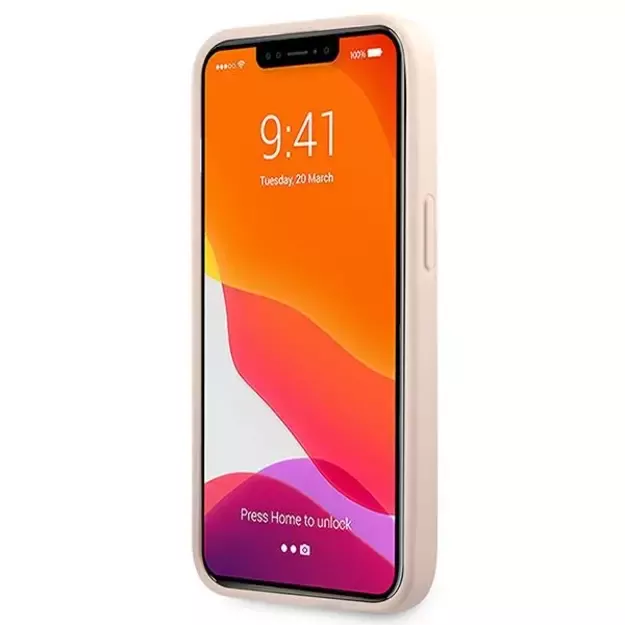 Guess 4G Big Metal Logo Case for iPhone 13 Pro / 13 6.1&quot  - Pink 11