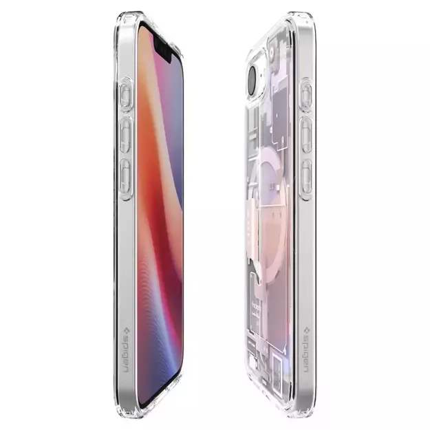 Spigen Ultra Hybrid MagSafe Case for iPhone 16e Zero One - White 22