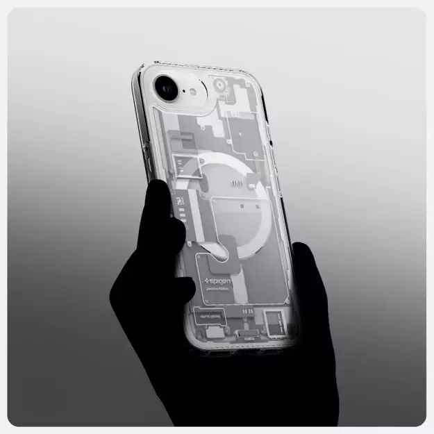 Spigen Ultra Hybrid MagSafe Case for iPhone 16e Zero One - White 25