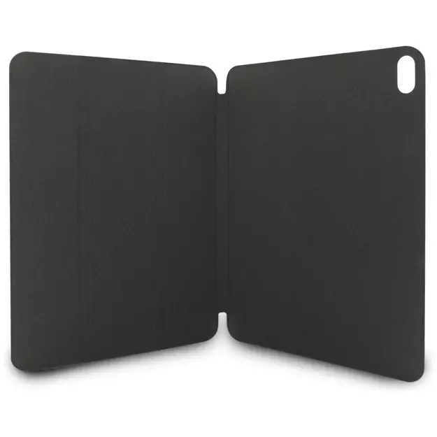 Karl Lagerfeld Saffiano Magnetic Karl &amp  Choupette iPad Air 11&quot  2024 Book Cover Case - Black 10