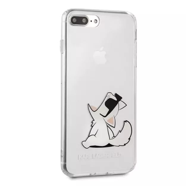 Karl Lagerfeld Choupette Fun iPhone 7 / 8 Plus Case - Transparent 10