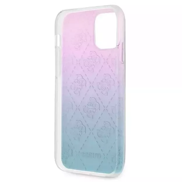Guess GUHCP12L3D4GGBP iPhone 12 Pro Max 6,7  niebiesko-różowy/blue&pink hardcase 4G 3D Pattern Collection 13