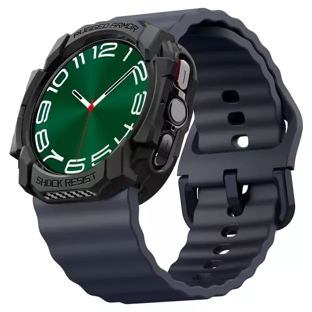 Spigen Rugged Armor Case for Samsung Galaxy Watch Ultra (47mm) - Matte Black 7