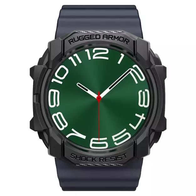 Spigen Rugged Armor Case for Samsung Galaxy Watch Ultra (47mm) - Matte Black 1