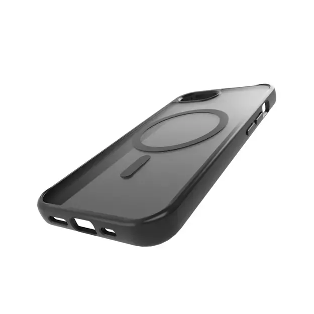 Puro Cover in TPU  GRADIENT  with Magsafe and gradient effect for iPhone 16E, black 9