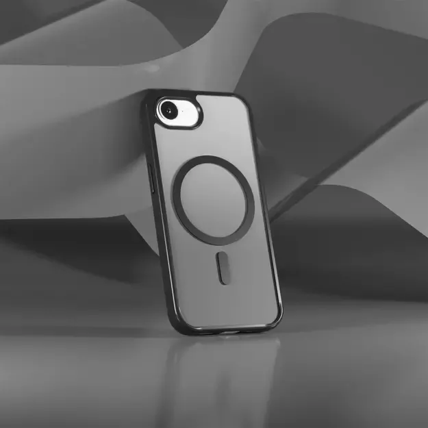 Puro Cover in TPU  GRADIENT  with Magsafe and gradient effect for iPhone 16E, black 7
