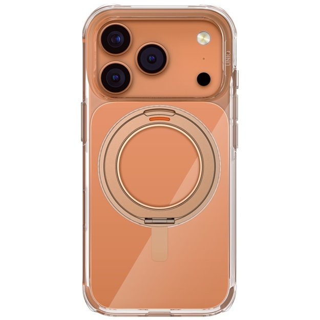 Uniq Swivix Rotating Kickstand 360 Case for iPhone 17 Pro - Gold 1