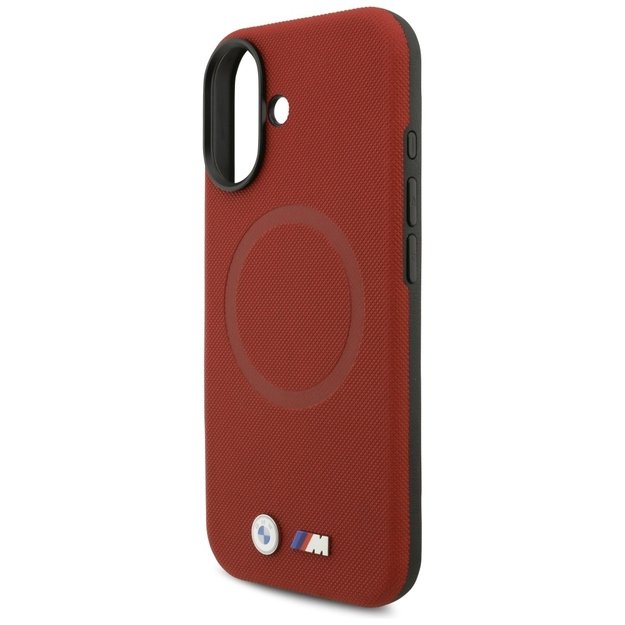 BMW M FW Metal Logo MagSafe Case for iPhone 17 - Red 5