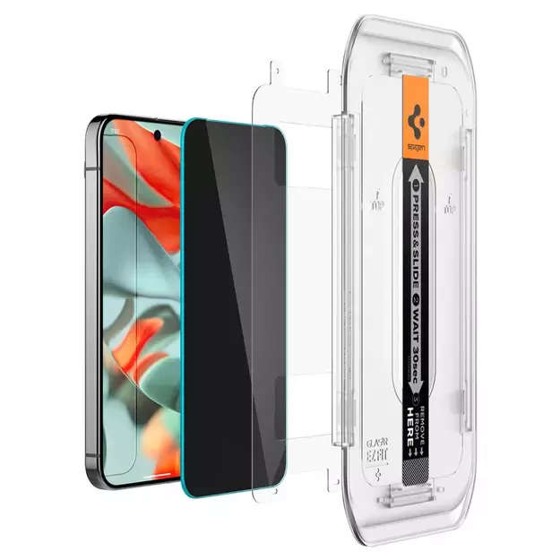 Spigen Glas.TR &quot Ez Fit&quot  Privacy 2-pack Privacy Glass for Google Pixel 9 Pro XL 17