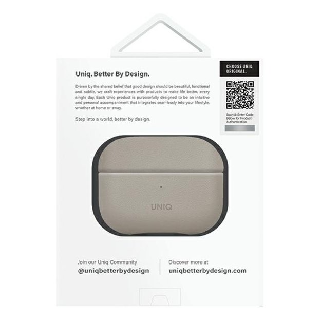 Uniq Lyden DS AirPods Pro 2 Case - Beige-Green 5