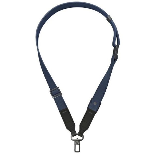 Uniq Vista 2-in-1 phone lanyard - navy blue