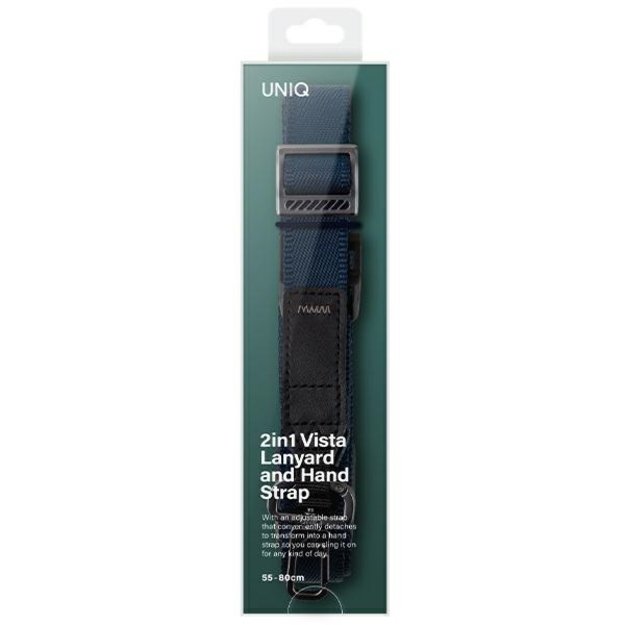 Uniq Vista 2-in-1 phone lanyard - navy blue 6