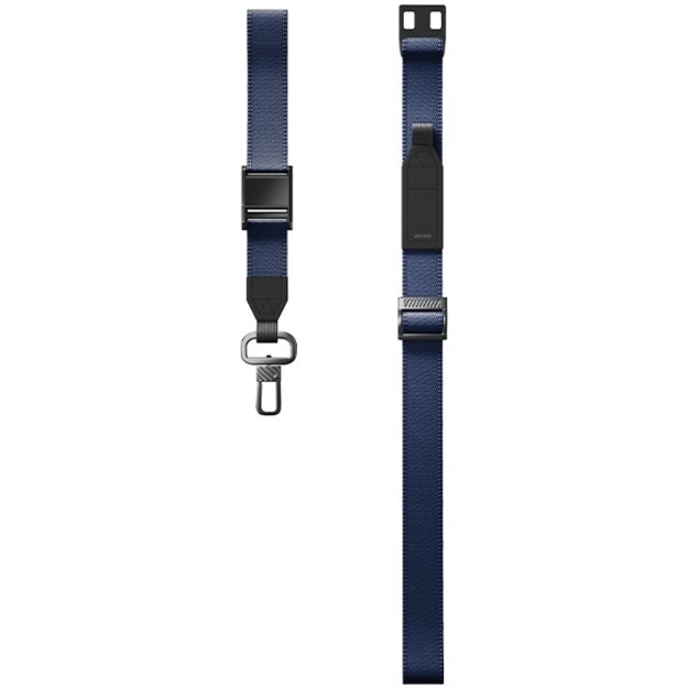 Uniq Vista 2-in-1 phone lanyard - navy blue 1