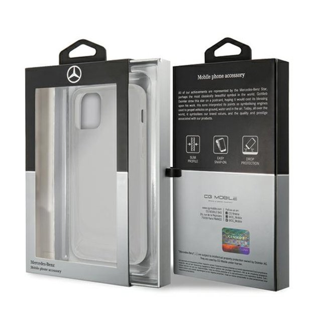 Mercedes MEHCP12MARCT iPhone 12/12 Pro 6,1  clear hardcase Transparent Line 7