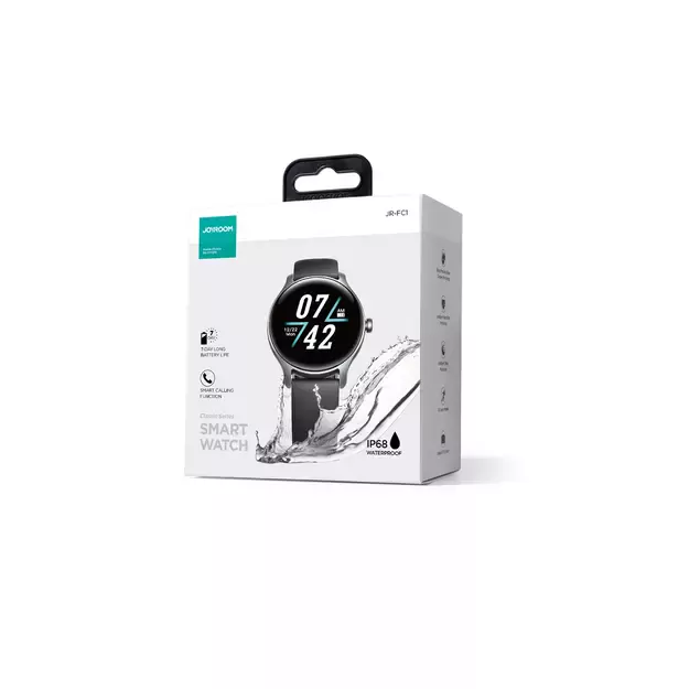 Joyroom Classis Series JR-FC1 smartwatch with call answering function / IP68 protection - gray 18