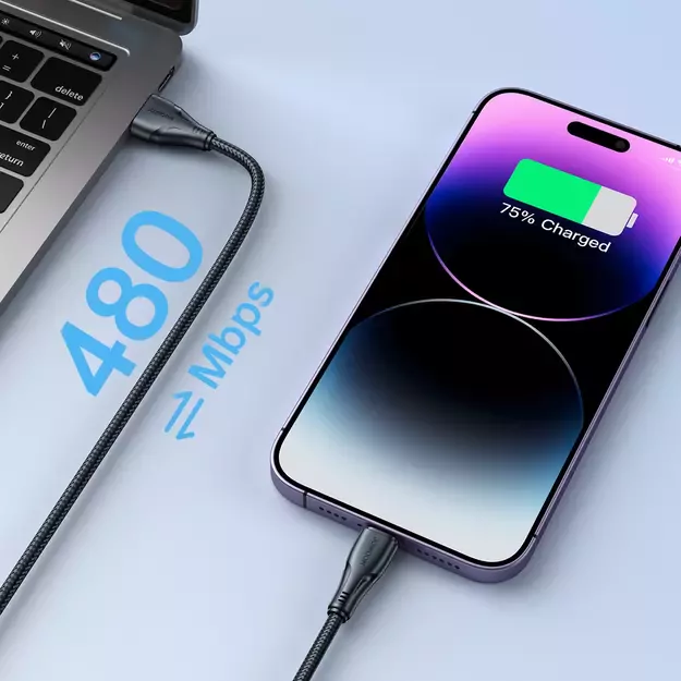 Joyroom Surpass Series A11 USB-A / Lightning 2.4A cable 2 m - black 13