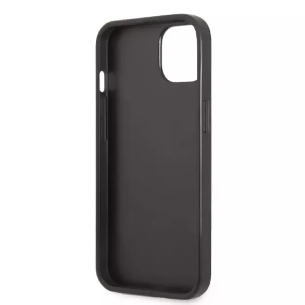 Karl Lagerfeld KLHCP13SSFMP2K iPhone 13 mini 5.4&quot  hardcase black/black Saffiano Plaque 6