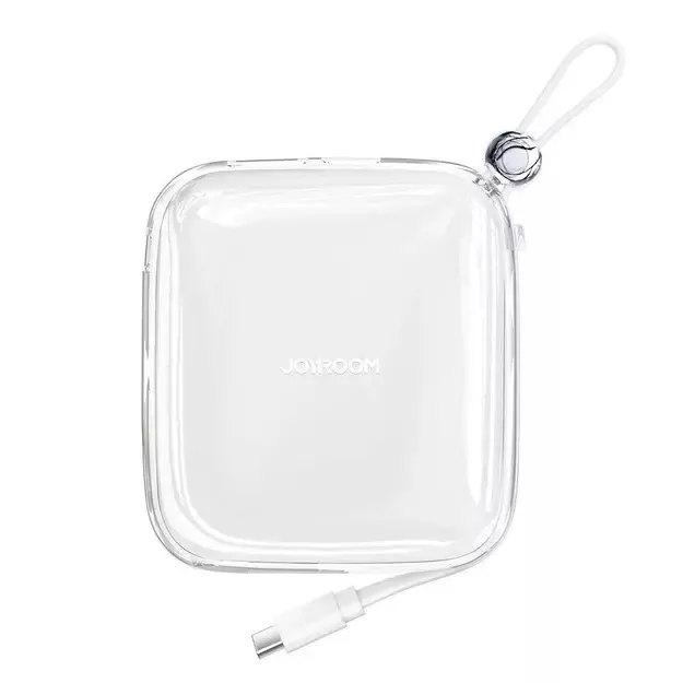 Joyroom JR-L005 10000mAh Lightning USB-A Power Bank - White